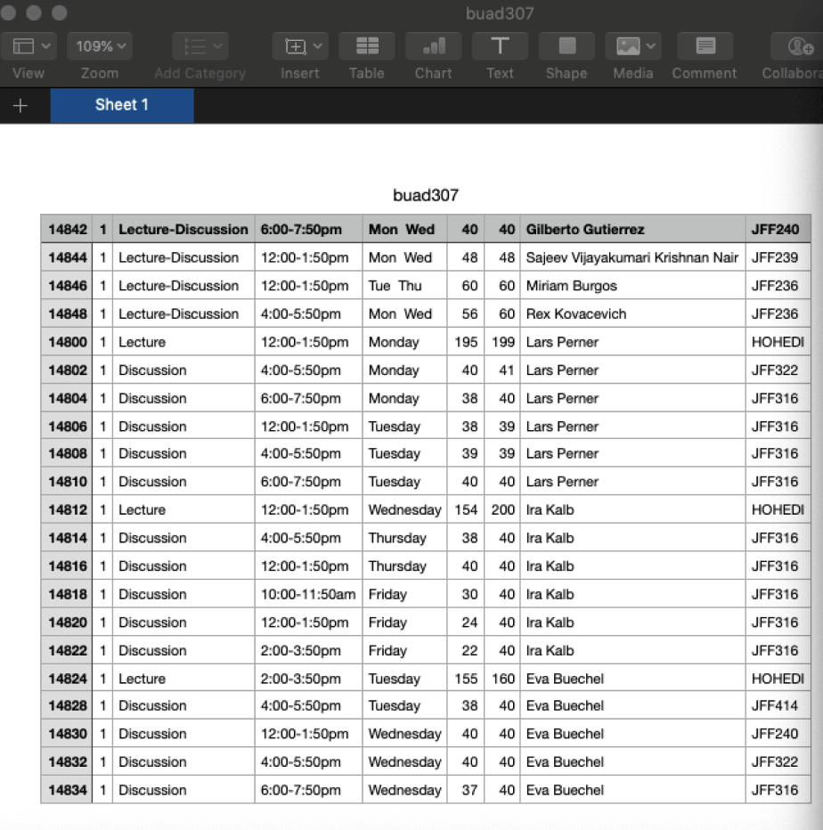 Schedule Generator